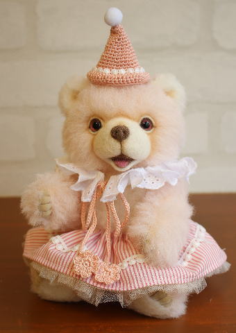 あとりえ こばみん ・ Atelier Kobamin / 【サーカスのくま（ピンク