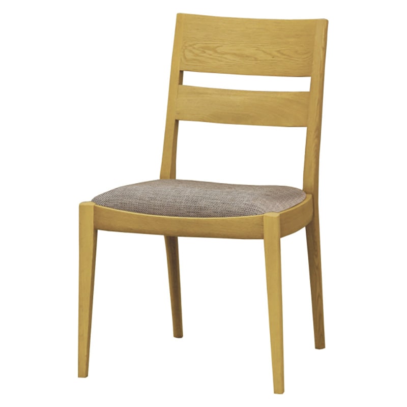 ダイニングチェア ネージュ DC-2904 NA/シャームBR 浜本工芸 【大型