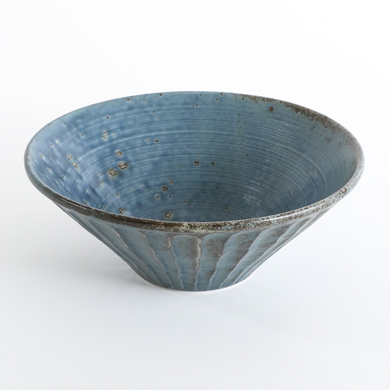 麺鉢 トルコ青磁 千段 4-974の通販｜東京インテリア公式通販