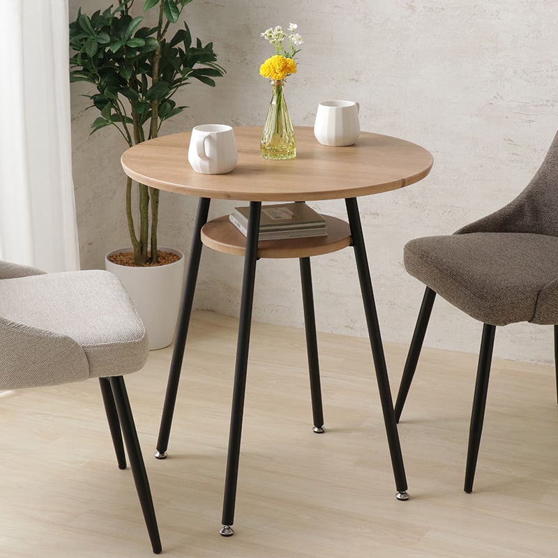 カフェテーブル IF-VKF60 カフェ NA【お客様組立商品】の通販｜東京