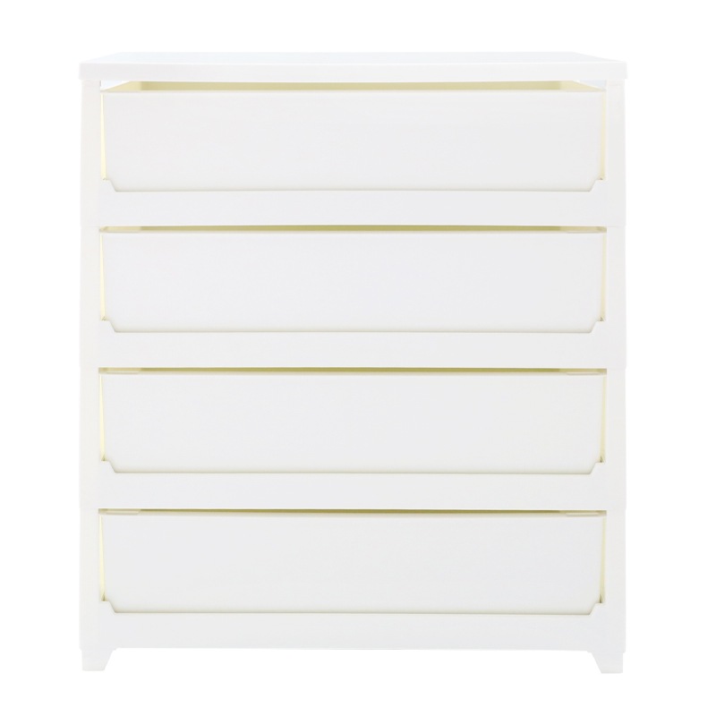 PCチェスト カラースタイルチェストワイド4段の通販｜東京インテリア