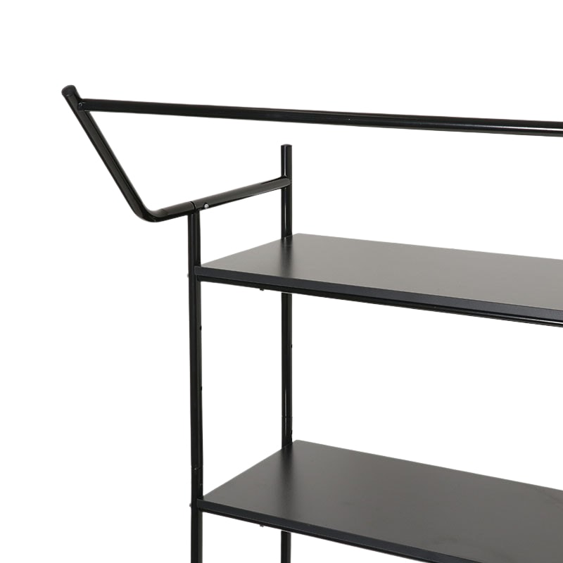 洗濯機ラック Andy 洗濯機ラック2段 BK 【if Home】 25%OFFの通販