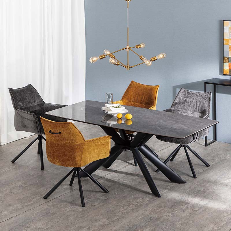 セラミックテーブル MAVERICK マーベリック SRT BK ※2サイズ有 【大型