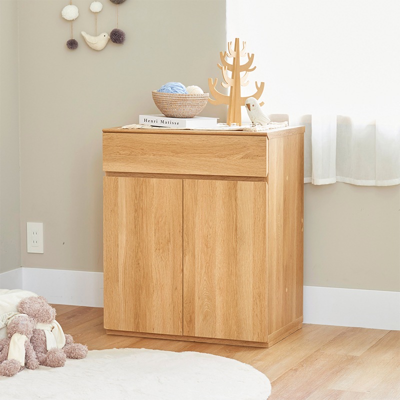 キャビネット ナチュリカ NTU-7060DHNA 白井産業【お客様組立品