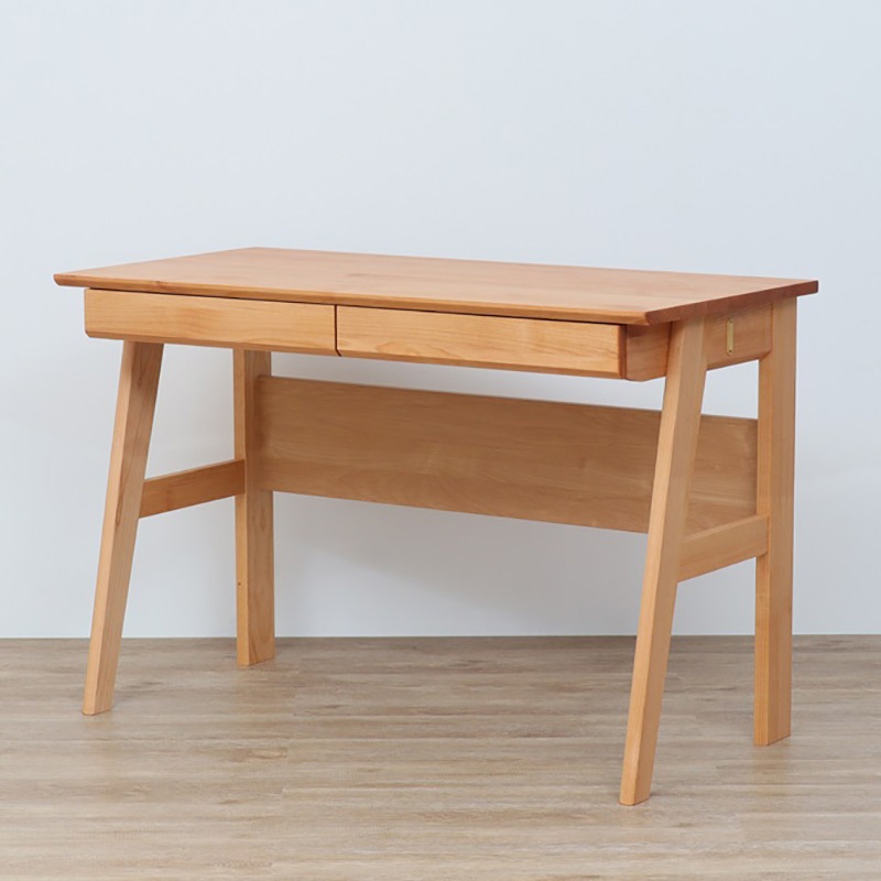 デスクセット フェリス 110デスク + 上置43 NA【大型商品配送】 ※納期5