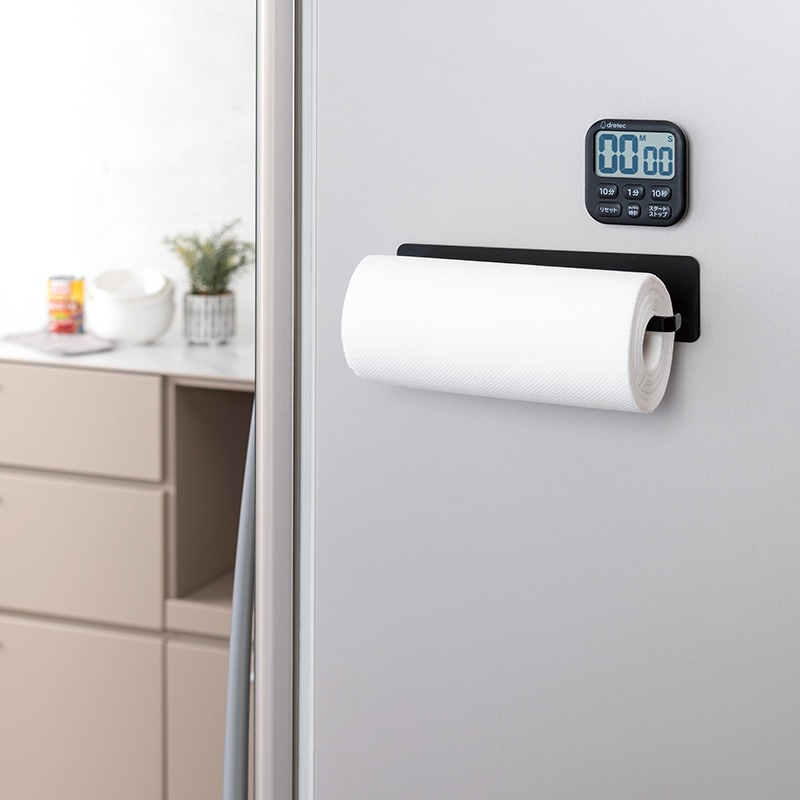 ペーパーホルダー Andy マグネットペーパーホルダー BK の通販｜東京