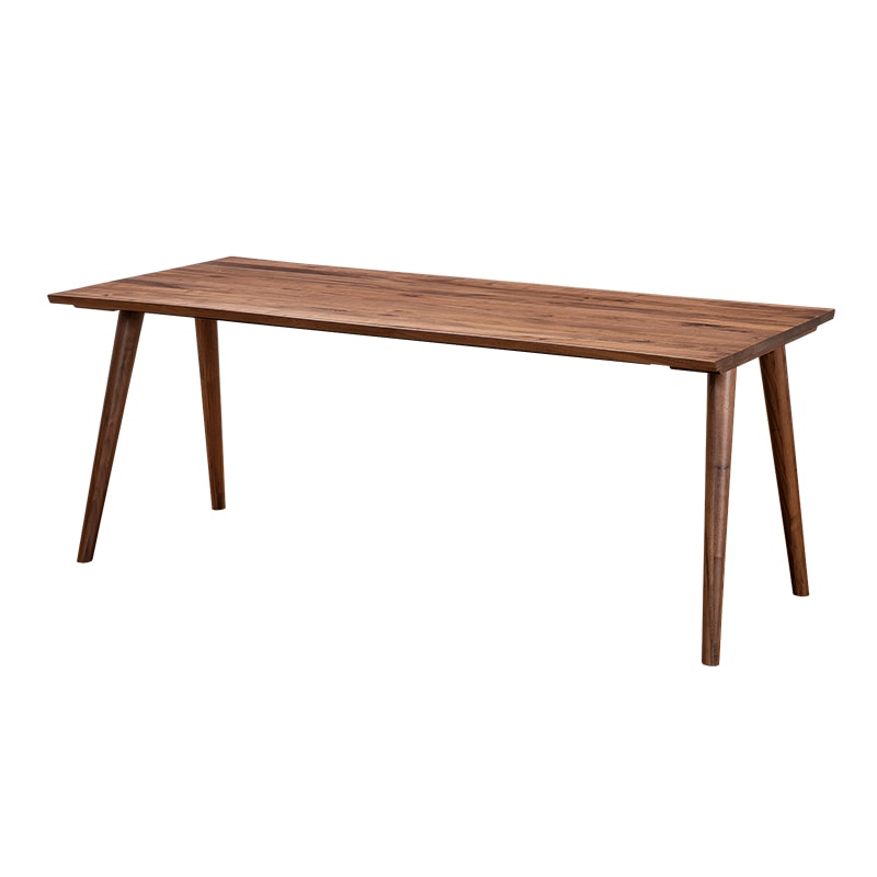 ダイニングテーブル（if NEST）FENIX2 165~200TOP WN + 脚 V-SHAPE WN