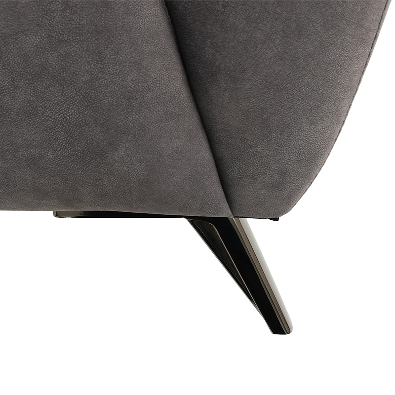 2人掛ソファ DENNIE KD XY-SF091 RIELY455 FAB DGY【大型商品配送