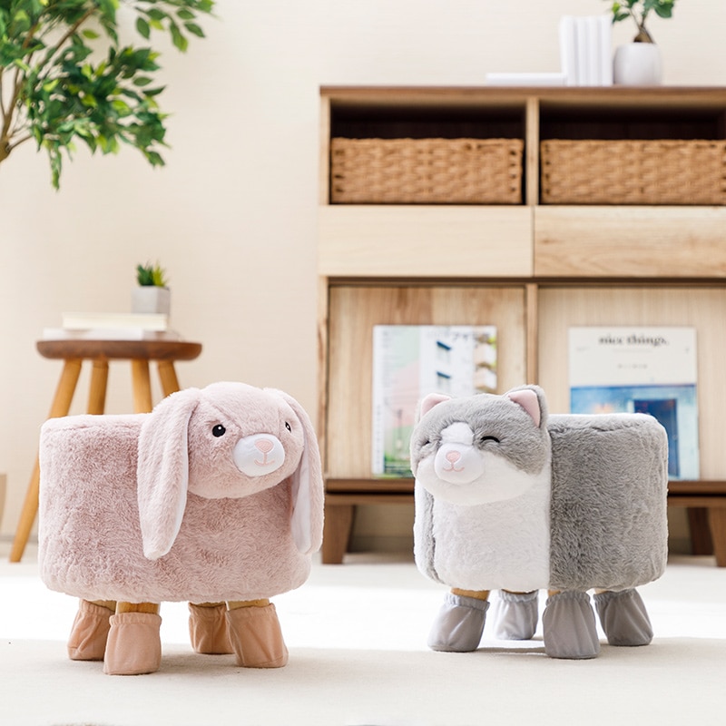 スツールカバー ウサギ(スツールMARU2専用)PK if HOMEの通販｜東京