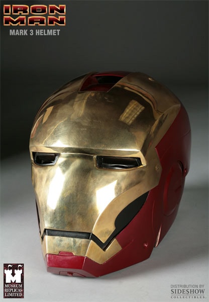 マーベル アイアンマン 1/1マーク3ヘルメット レプリカ