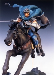 ベルセルク「ガッツ：乗馬（ドルドレイ攻略編）」 ©三浦健太郎