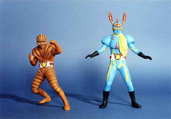 イナズマン&サナギマン ©石森プロ・東映