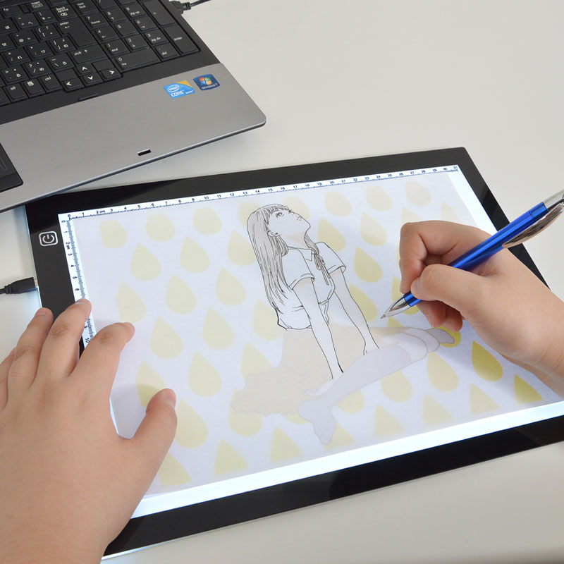 ごくうす調光USBトレース台(A4) | 【公式】サンコー通販サイト