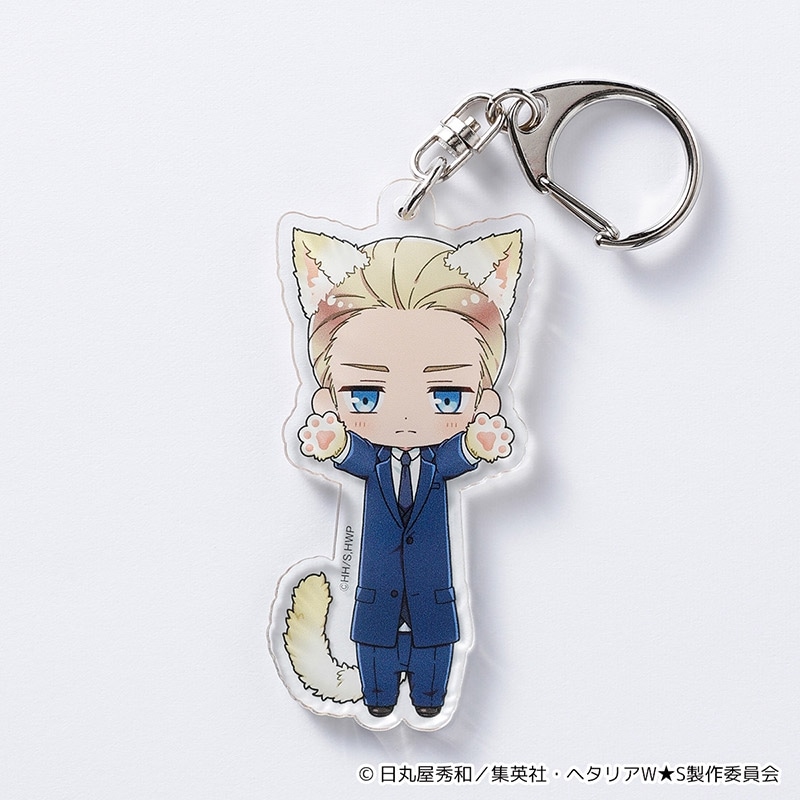 ヘタリアWorld☆Stars】のび猫アクリルキーホルダー（フランス