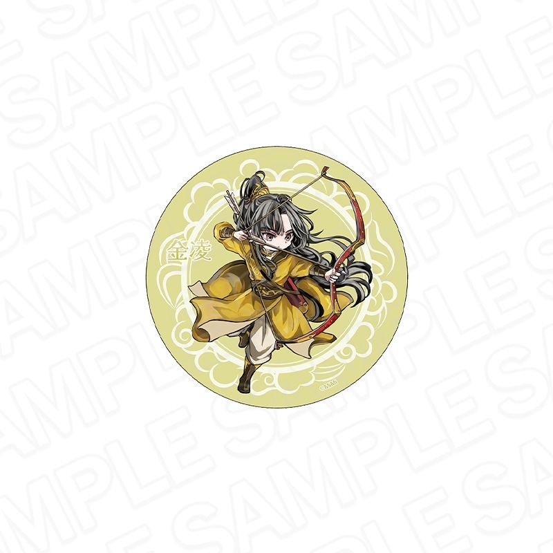 魔道祖師公式通販】魔道祖師 グリッター扉絵カンバッジ(ブラインド