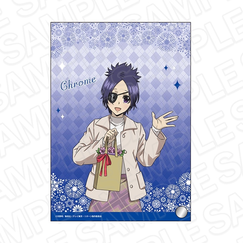 家庭教師ヒットマンREBORN! ミニアクリルアート クローム髑髏 Present