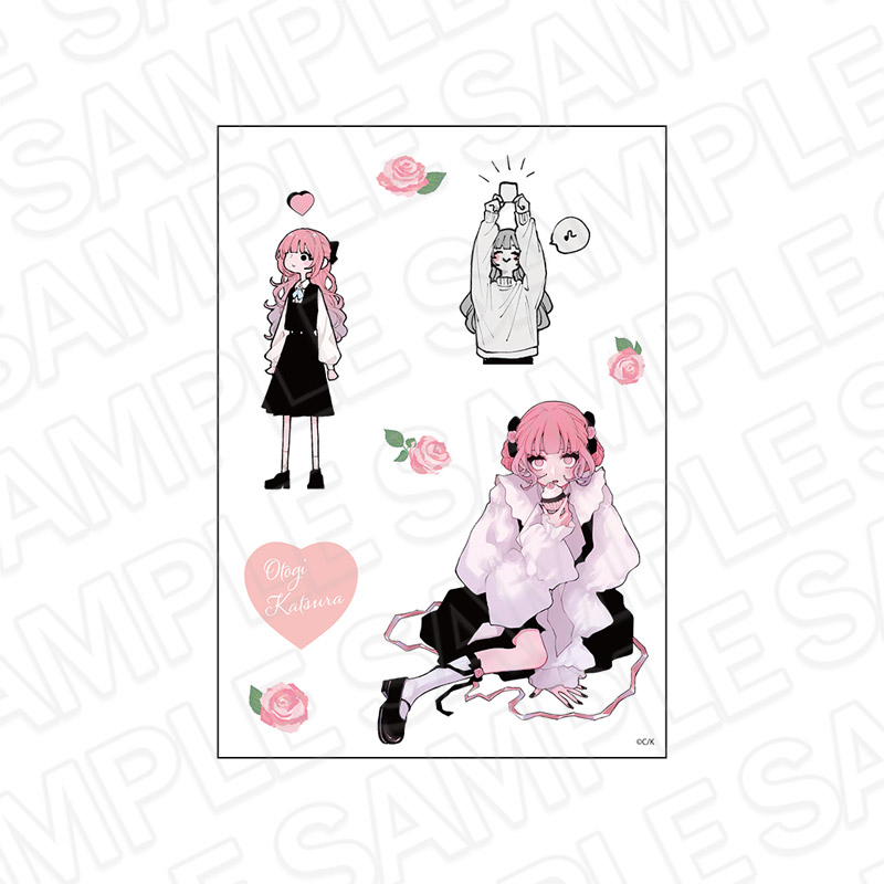 恋せよまやかし天使ども ハート型アクリルキーホルダー C【2025年5月