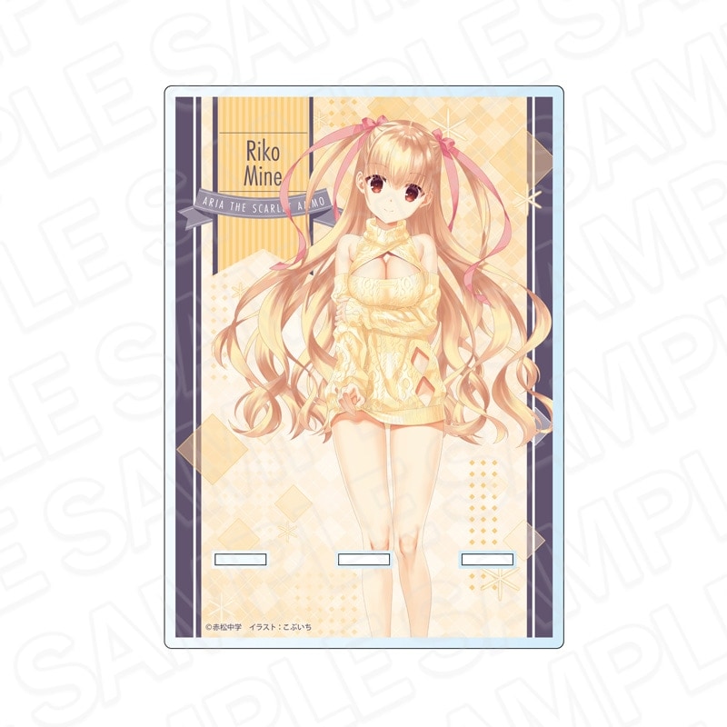 予約受付3/27まで】緋弾のアリア メモリアルアート セクシーニット ver