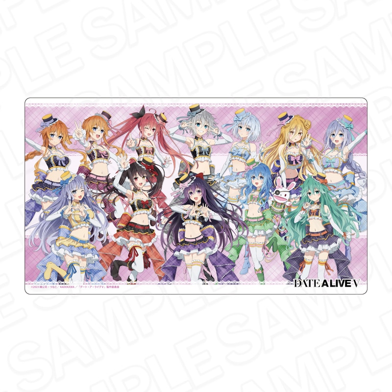 予約受付6/12まで】デート・ア・ライブV アクリルクロック 12周年