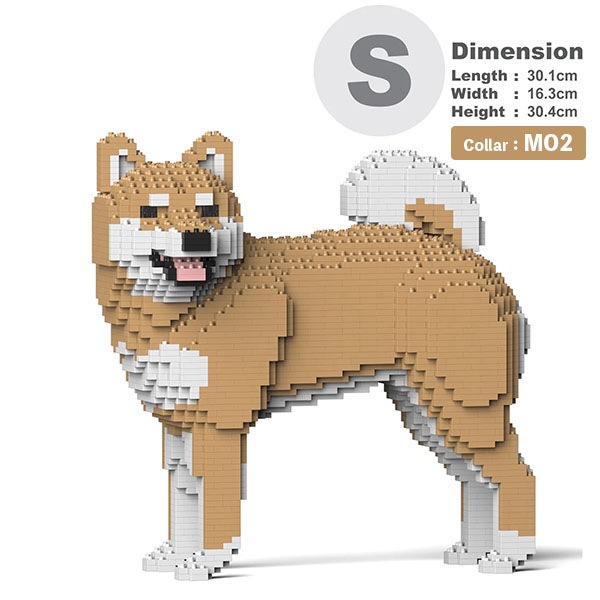 JEKCA BLOC】柴犬 (S・M) | 立体ブロック（JEKCA） | ペット雑貨の店