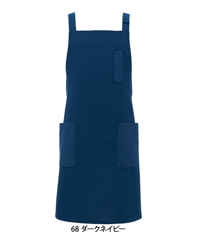 胸当てエプロン[KAZEN製品] KZN493｜飲食店制服・フードユニフォームの