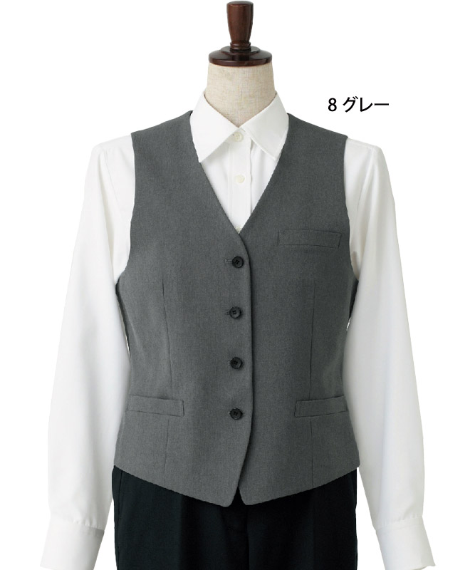 ベスト[女性用][セブンユニフォーム製品] CJ4324｜飲食店制服・フード