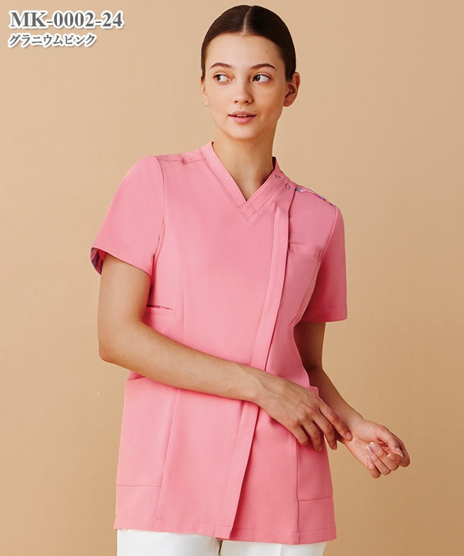 ミッシェルクラン女子ファスナースクラブ半袖[チトセ製品] MK-0002