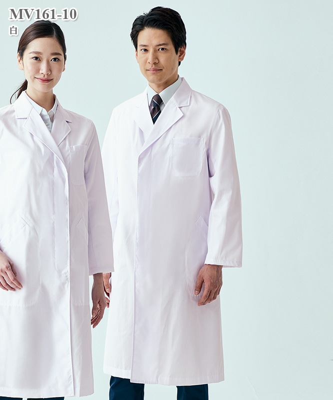 メンズ白衣ドクターコート長袖[住商モンブラン製品] MV161-10｜THS