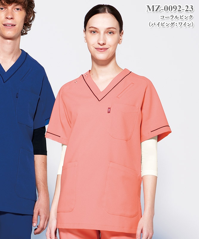 ミズノ男女兼用スクラブ半袖[チトセ製品] MZ-0092｜THS-白衣通販・販売