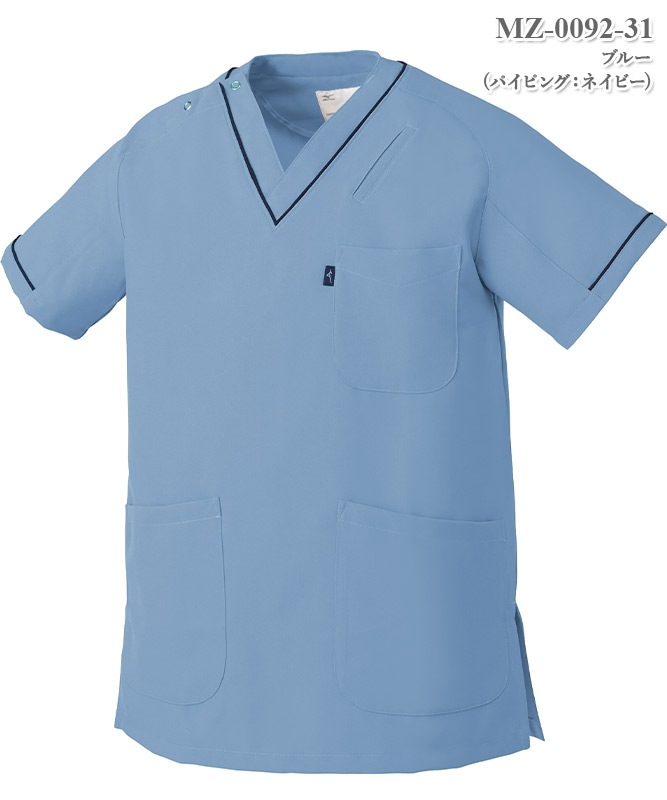 ミズノ男女兼用スクラブ半袖[チトセ製品] MZ-0092｜THS-白衣通販・販売