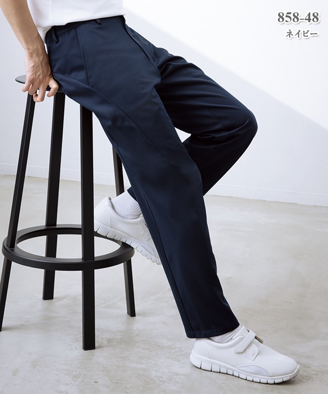 男女兼用4Dパンツ[KAZEN製品] 858｜THS-白衣通販・販売