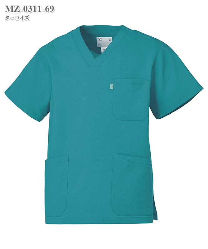 ミズノ男女兼用スクラブ半袖[チトセ製品] MZ-0311｜THS-白衣通販・販売