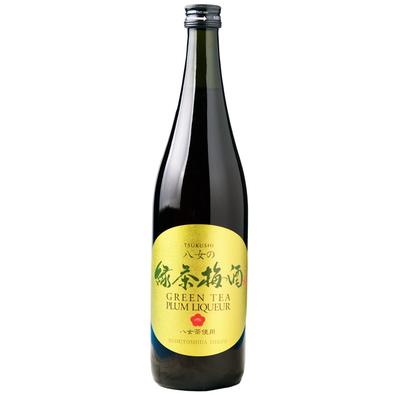 八女の緑茶梅酒（やめのりょくちゃうめしゅ） 12度｜【西吉田