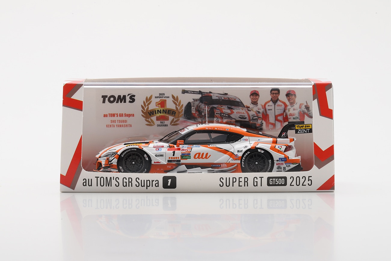 au TOM'S GR Supra No.1」第1戦 優勝仕様 【スパーク社製 1/43