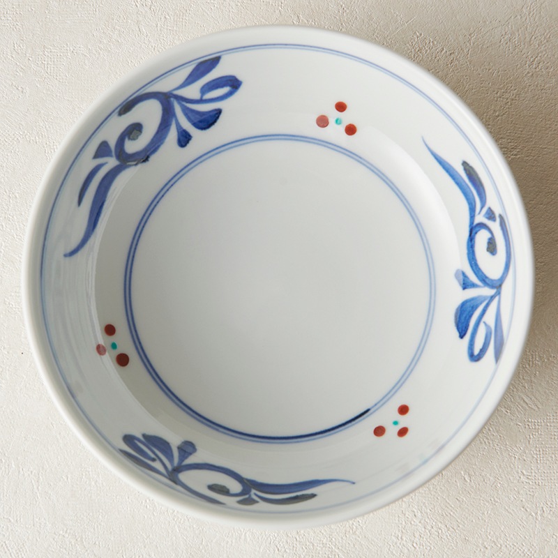 砥部焼 千山窯】組鉢大 上絵三ッ紋 | タイプ別,鉢・ボウル,中鉢(12