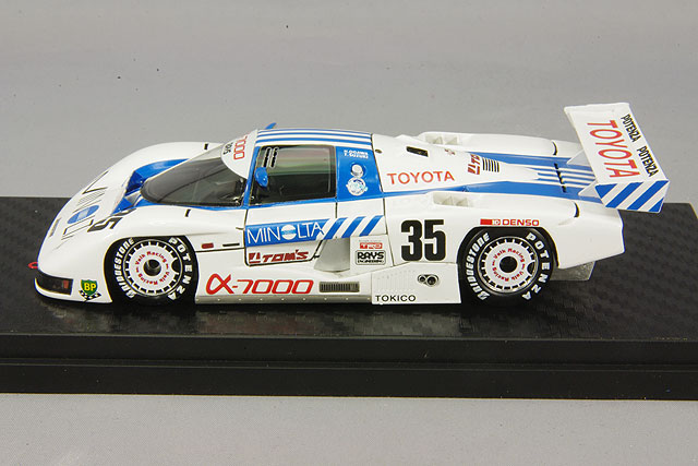 イグニッションモデル 1/43 ミノルタ トヨタ TOM'S 85C 1986 JSPC #35