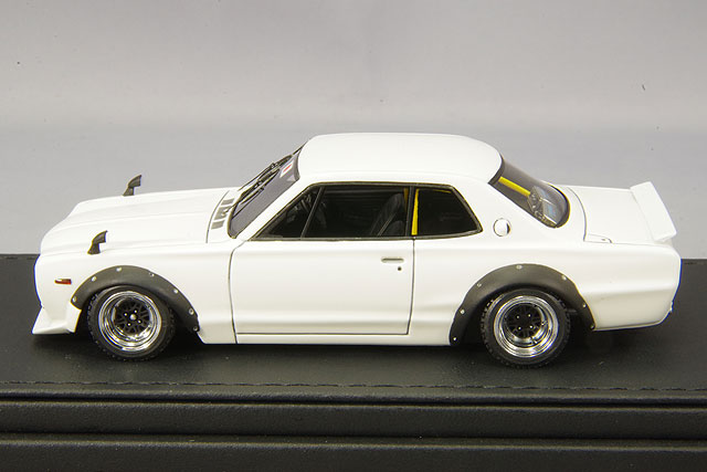 イグニッションモデル 1/43 LB-WORKS ハコスカ 2ドア ホワイト