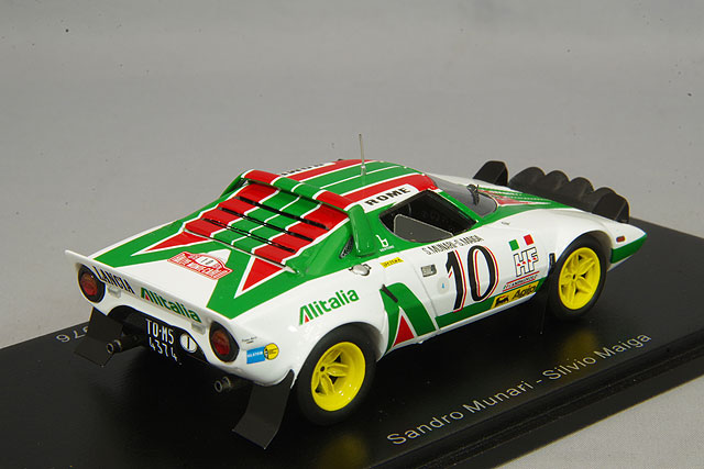 スパーク 1/43 ランチア ストラトス HF 1976 ラリー モンテカルロ #10