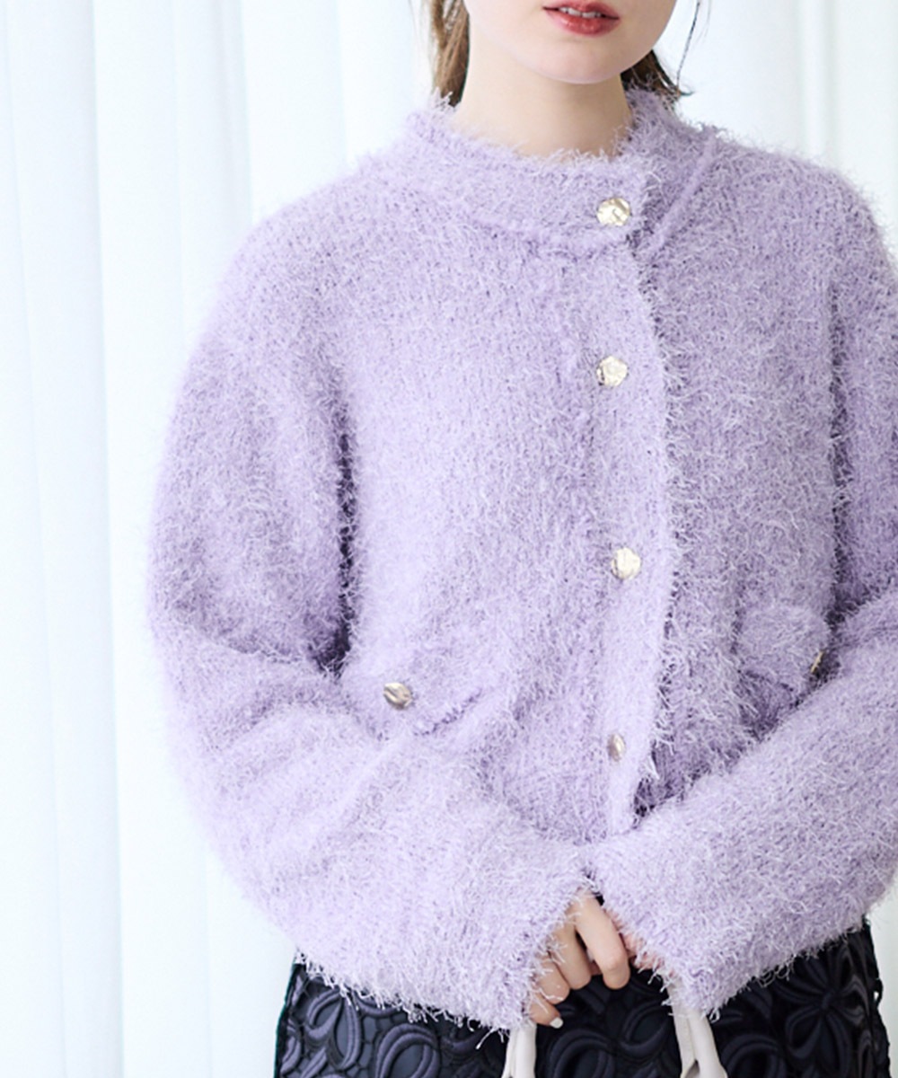 SALE】フェザーニットジャケットカーディガン - 12Twelve Agenda