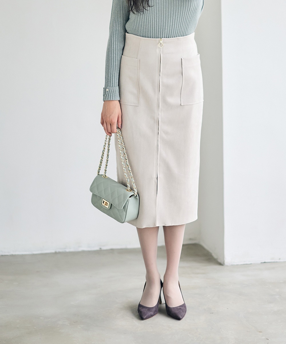 SALE】フェイクスエード両ポケタイトスカート - 12Twelve Agenda