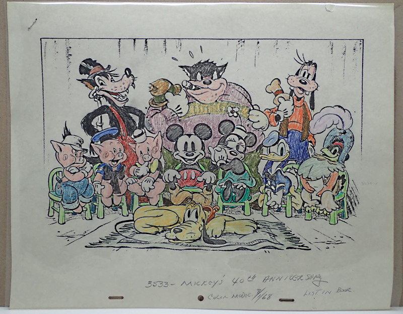 テレビ番組「ミッキーマウス、生誕40周年記念ショー」のために制作され