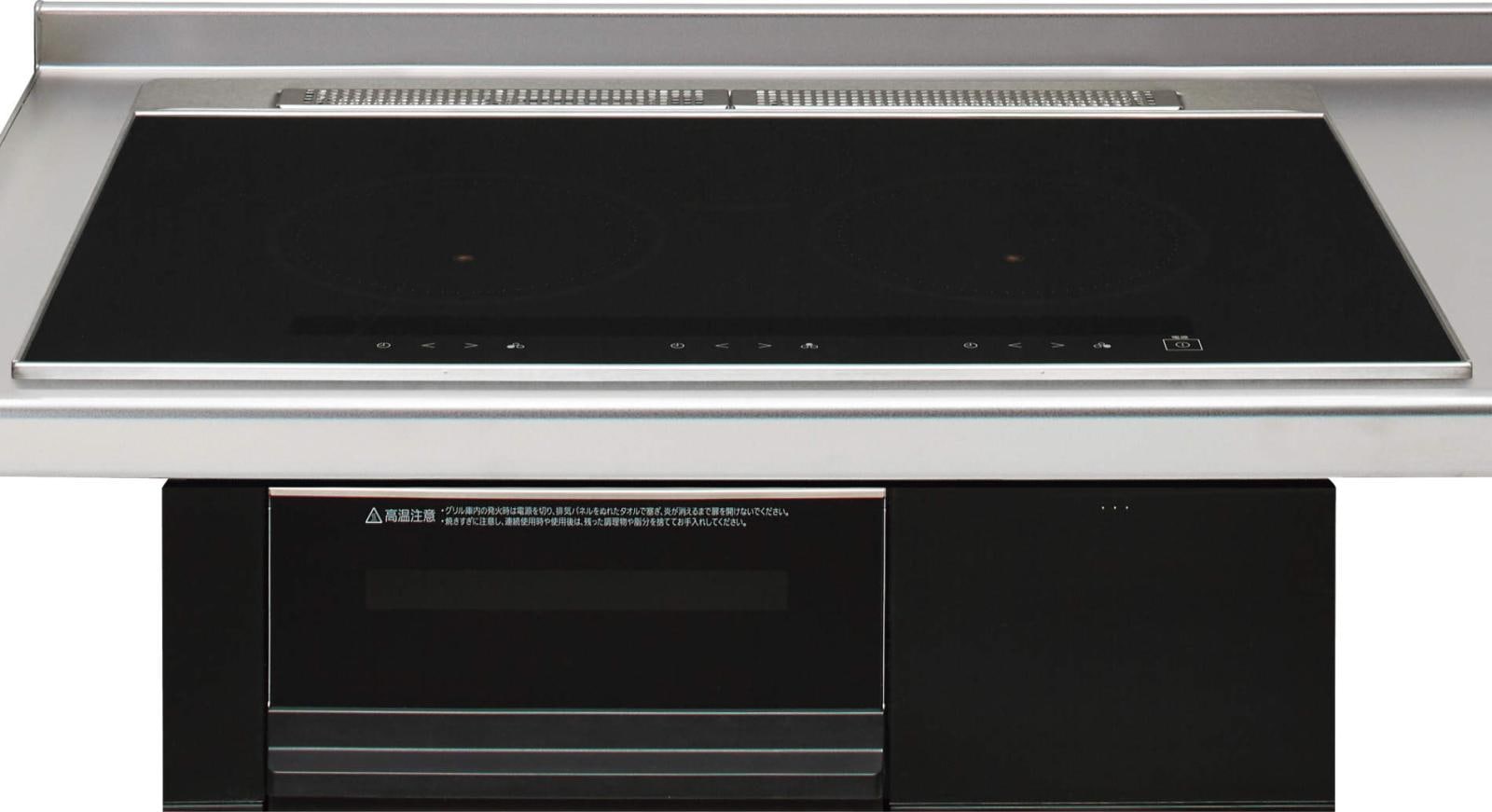 IHクッキングヒーター クリナップ ZEHRZ7M24DKK 間口75cm 3口IH