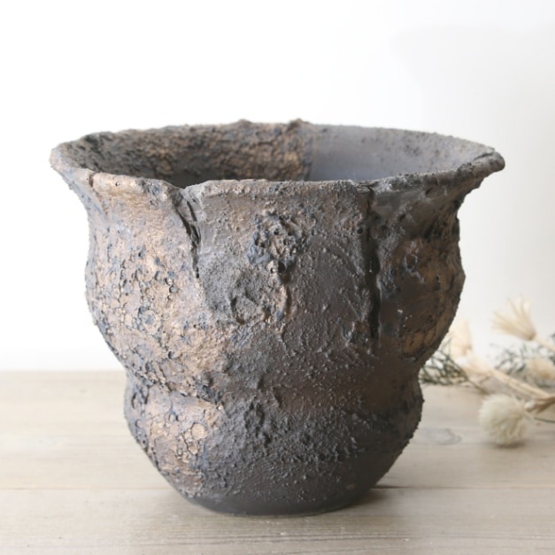 益子焼｜【益子焼】7号鉢 植木鉢 陶器鉢 塊根植物 アガベ サボテン