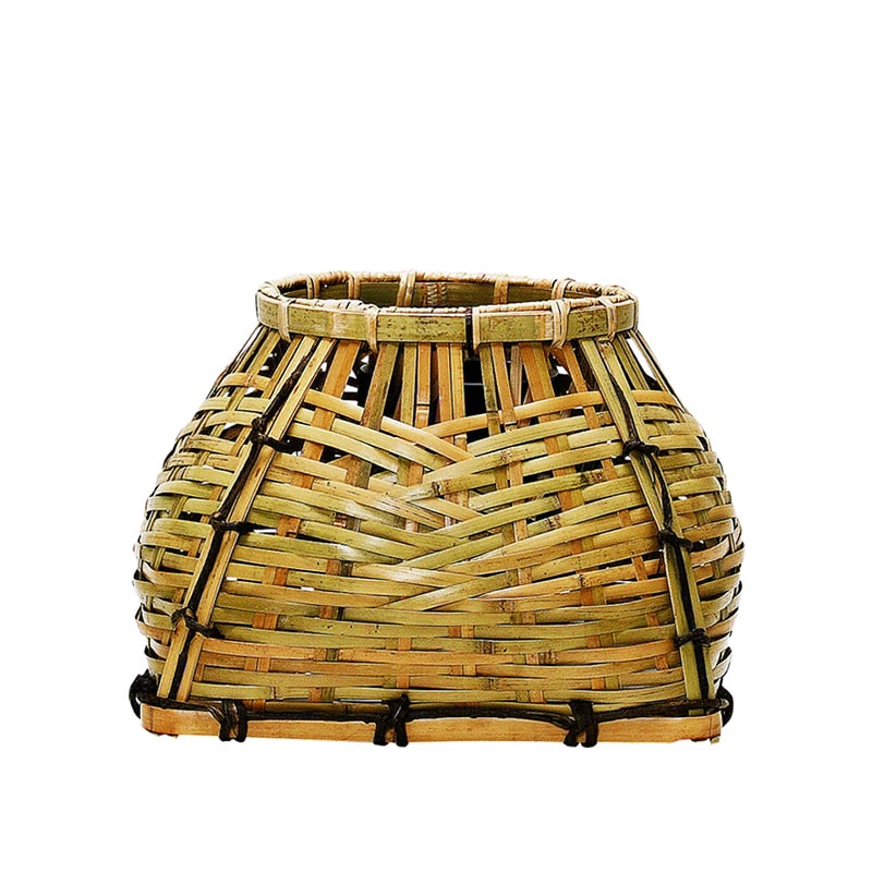 宗全好写 本宗全籠 手なし (26×H17㎝） （上塗竹入子） | 花入、花籠