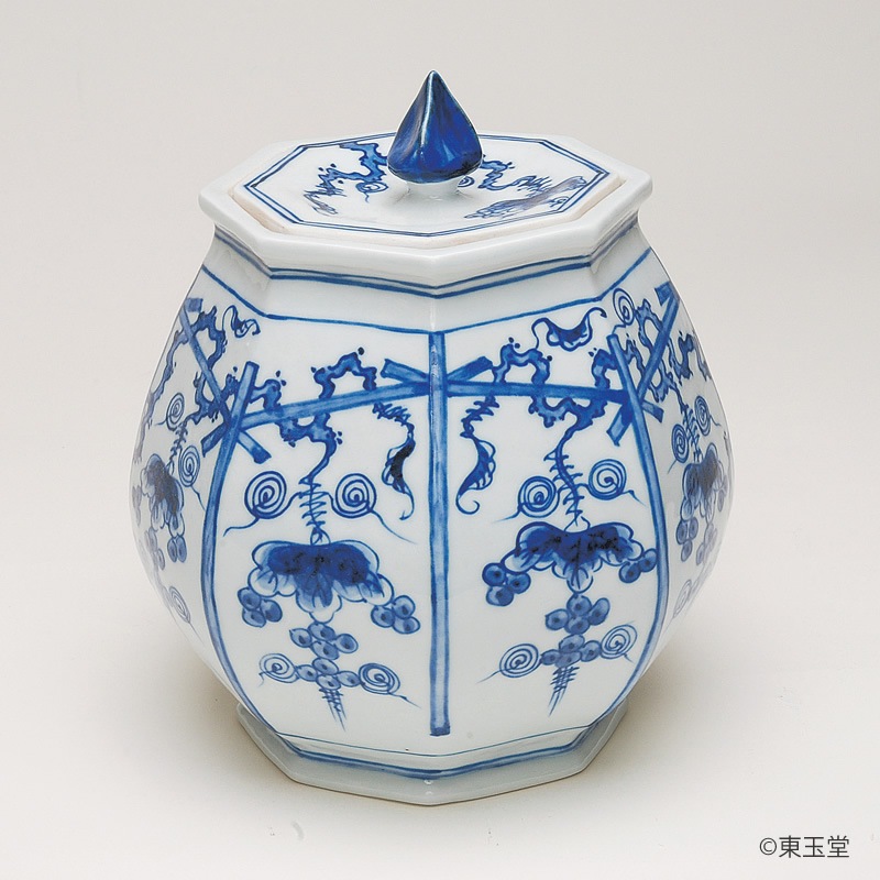 水指 染付 葡萄棚 景徳鎮 | 水指,水指 | |茶道具通販 お茶道具東玉堂