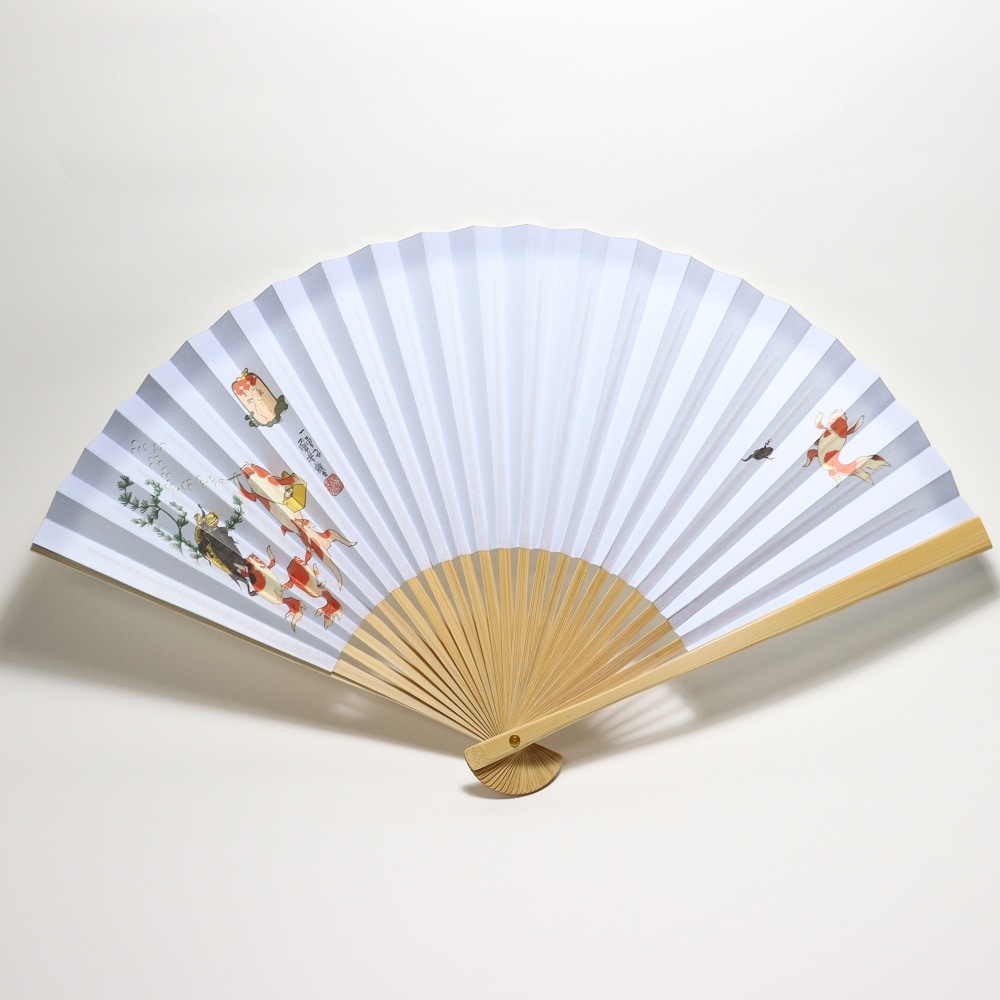 扇子 金魚づくし | 扇子・うちわ | 東京国立博物館ミュージアムショップ