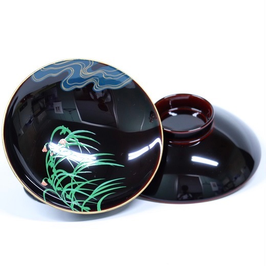 会津塗 盃 夏秋草図屏風 | インテリア | 東京国立博物館ミュージアム