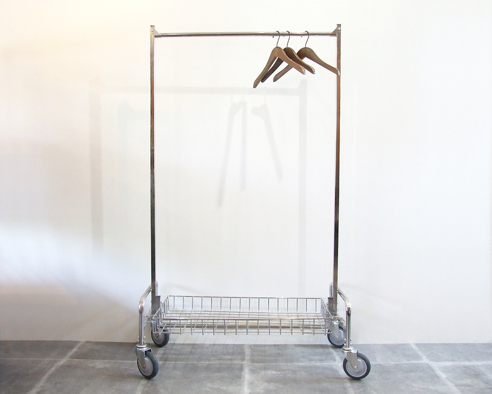 GARMENT RACK with SHELF / ガーメントラック＆シェルフ｜R&B Wire