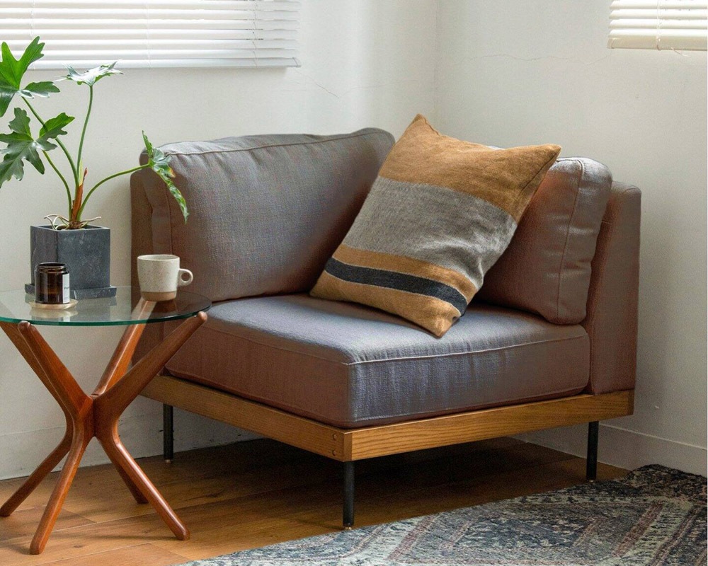 journal standard Furniture | LILLE CORNER SOFA Gray リルコーナー