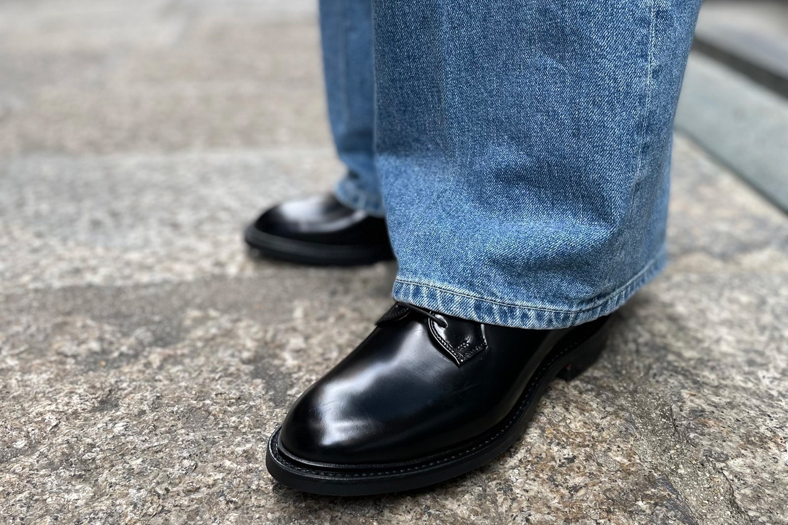 クロケット＆ジョーンズ アメリア|AMELIA BLACK プレーントゥ